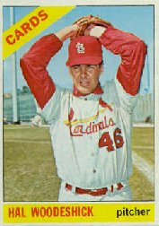 1966 Topps Baseball Cards      514     Hal Woodeshick